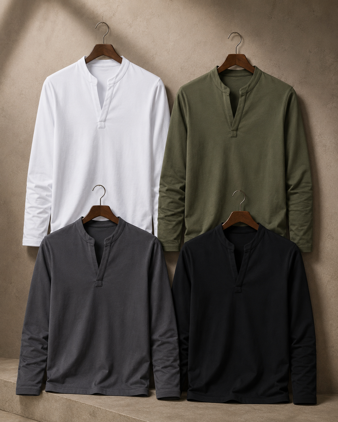 Windsor | Refined Stand-Collar Tee