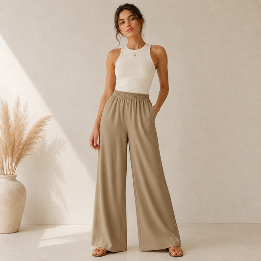 Amara | Relaxed Wide-Leg Trousers