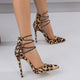 Pointed-toe And Thin-heel Multi-color Shoes For Women