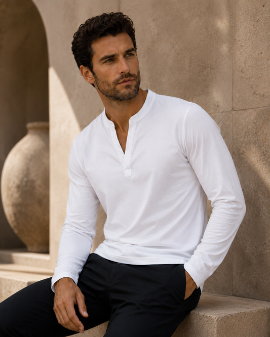 Windsor | Refined Stand-Collar Tee