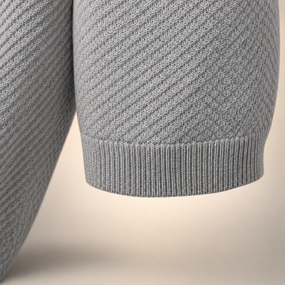 Kensington | Textured Knit Polo Shirt