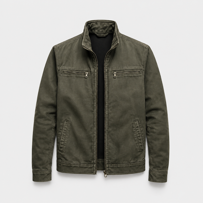 Camden | Stand Collar Zip Jacket
