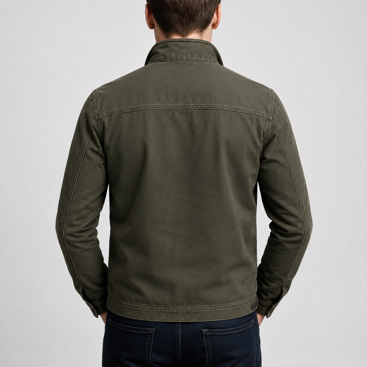 Camden | Stand Collar Zip Jacket