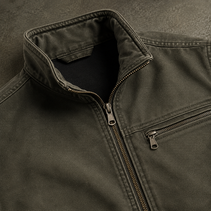 Camden | Stand Collar Zip Jacket