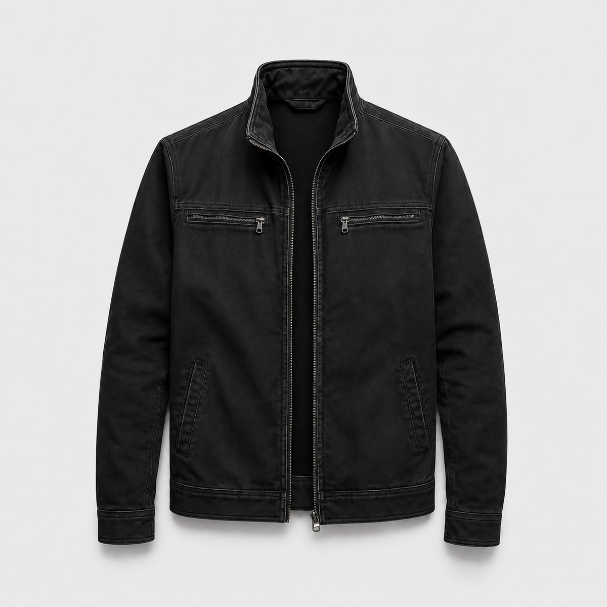 Camden | Stand Collar Zip Jacket