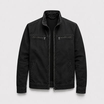 Camden | Stand Collar Zip Jacket