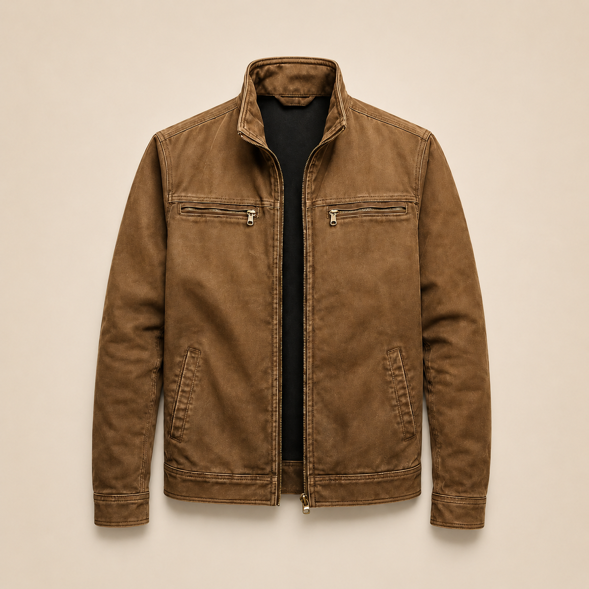 Camden | Stand Collar Zip Jacket