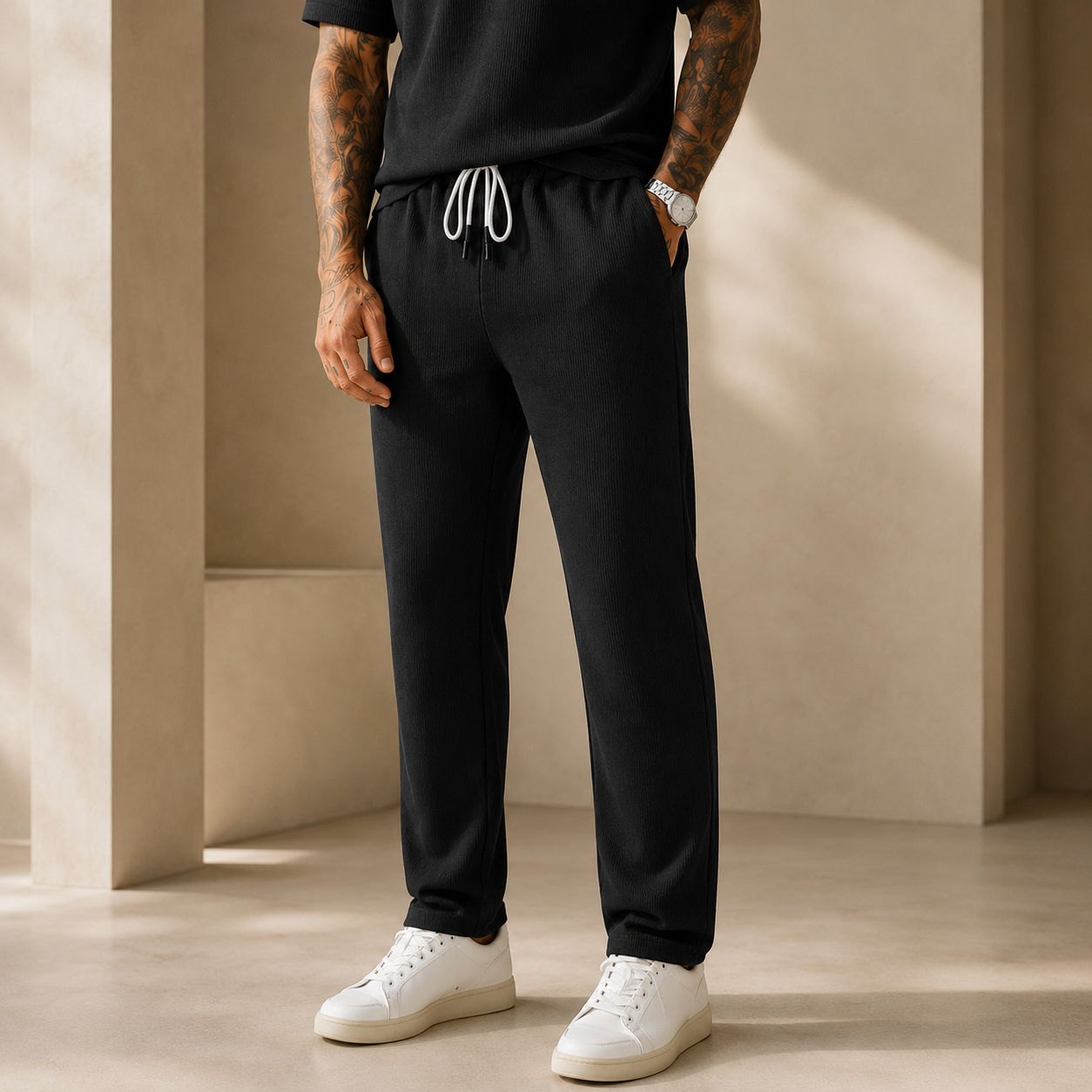 Monroe | Relaxed Knit Trousers