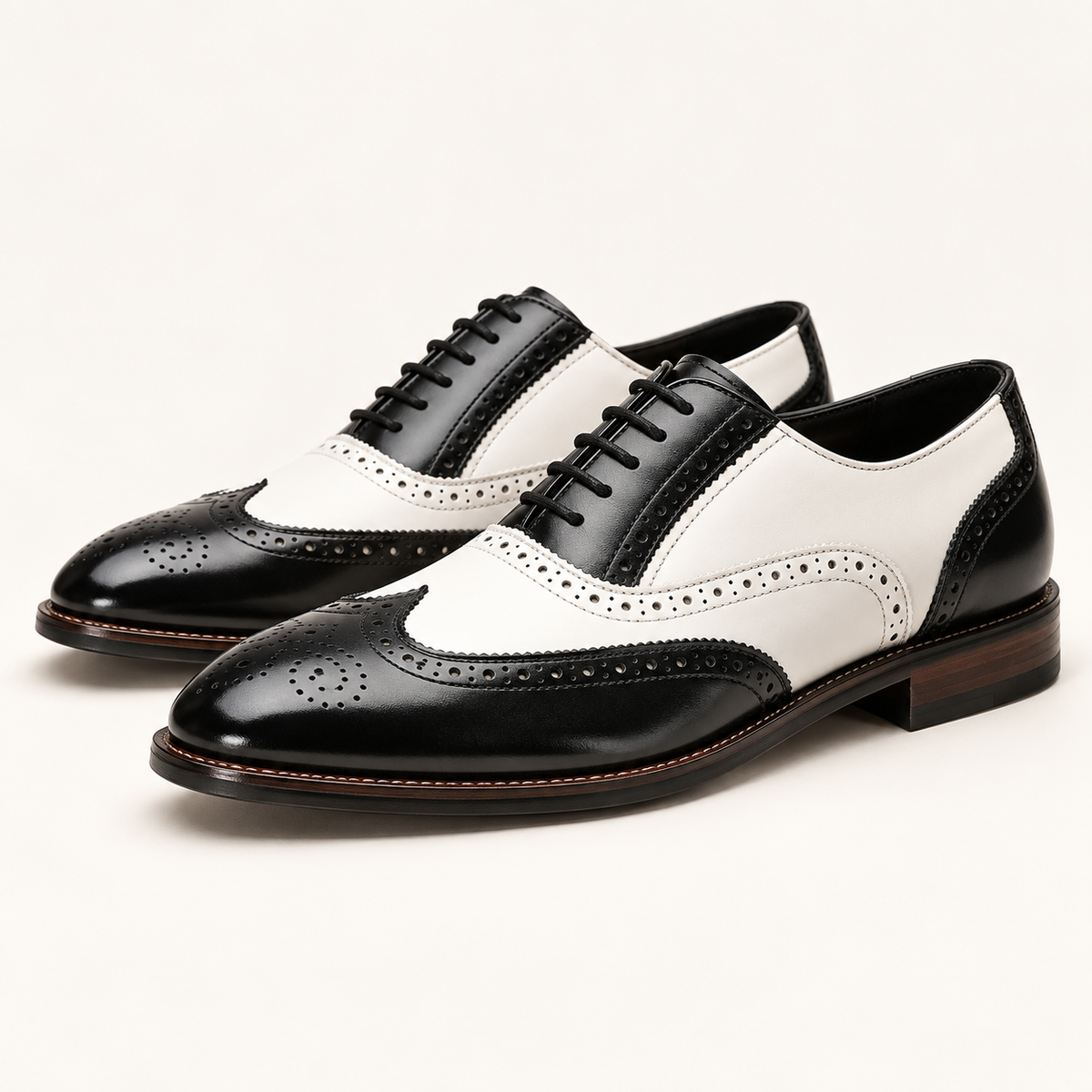 Camden | Colour-Block Brogue Shoes