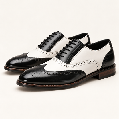 Camden | Colour-Block Brogue Shoes