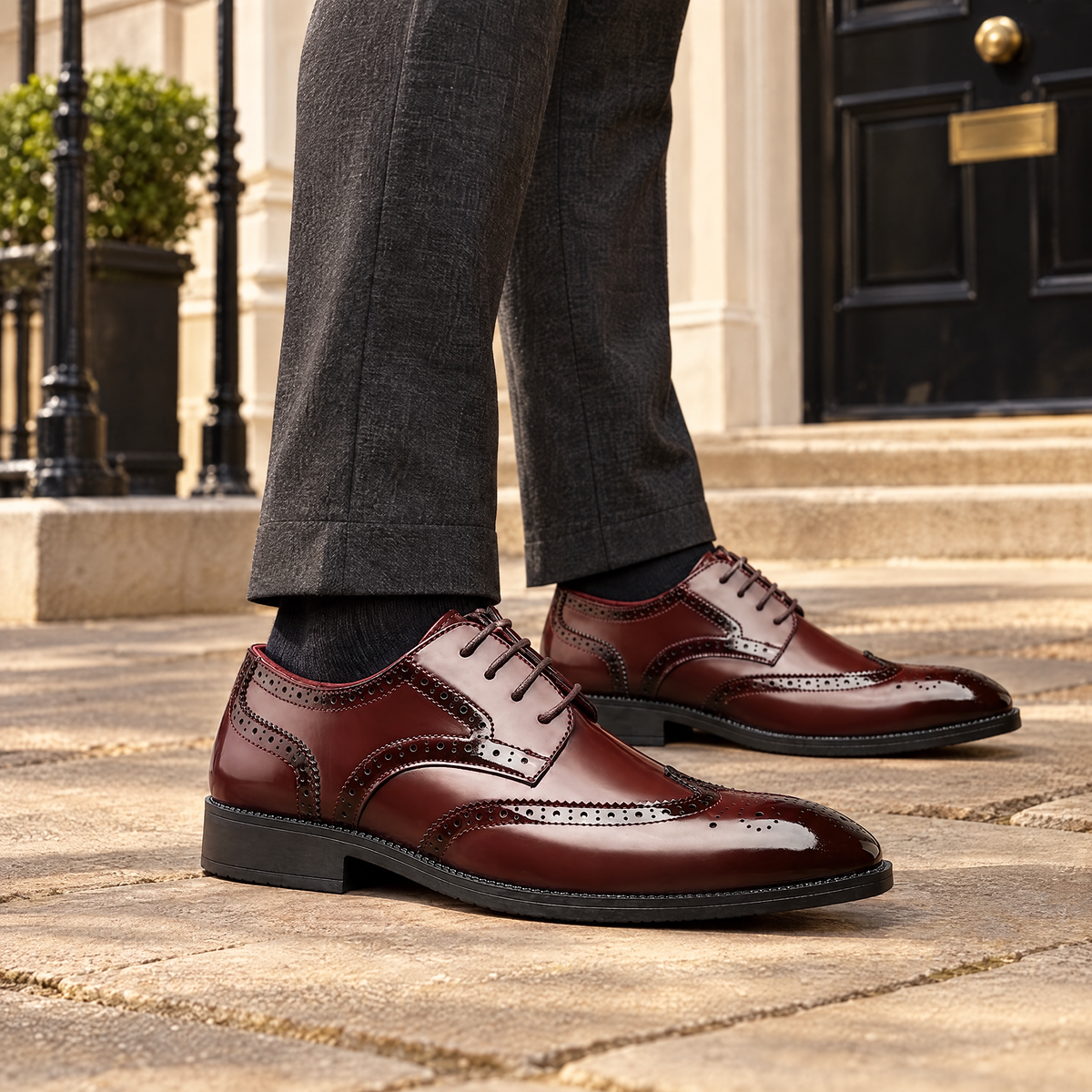 Aldwick brogue shoes fashion street-style lifestyle