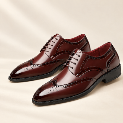 Aldwick brogue shoes editorial studio hero